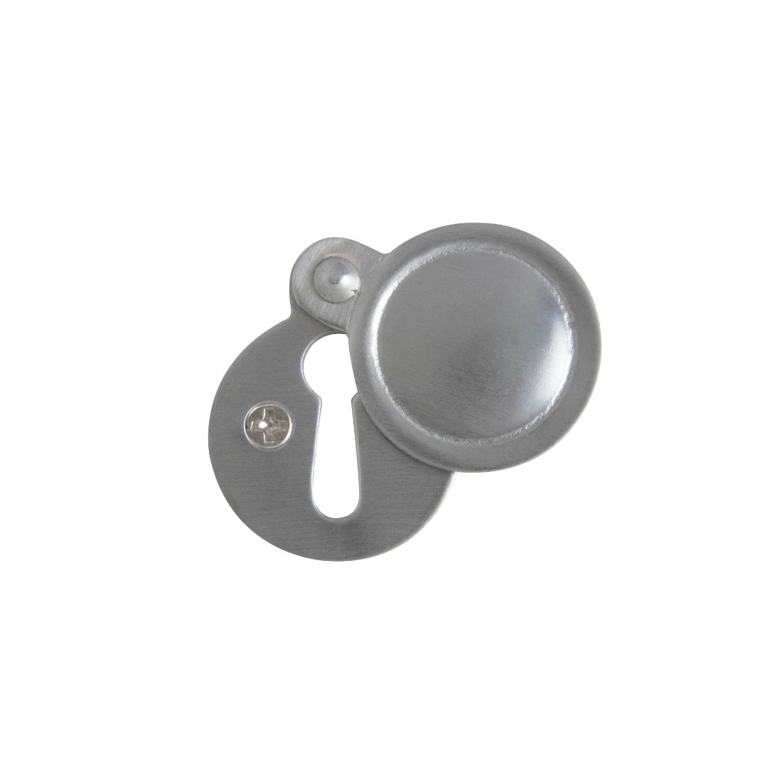 Escutcheon with cover Satin Chrome Escutcheon with cover Satin Chrome