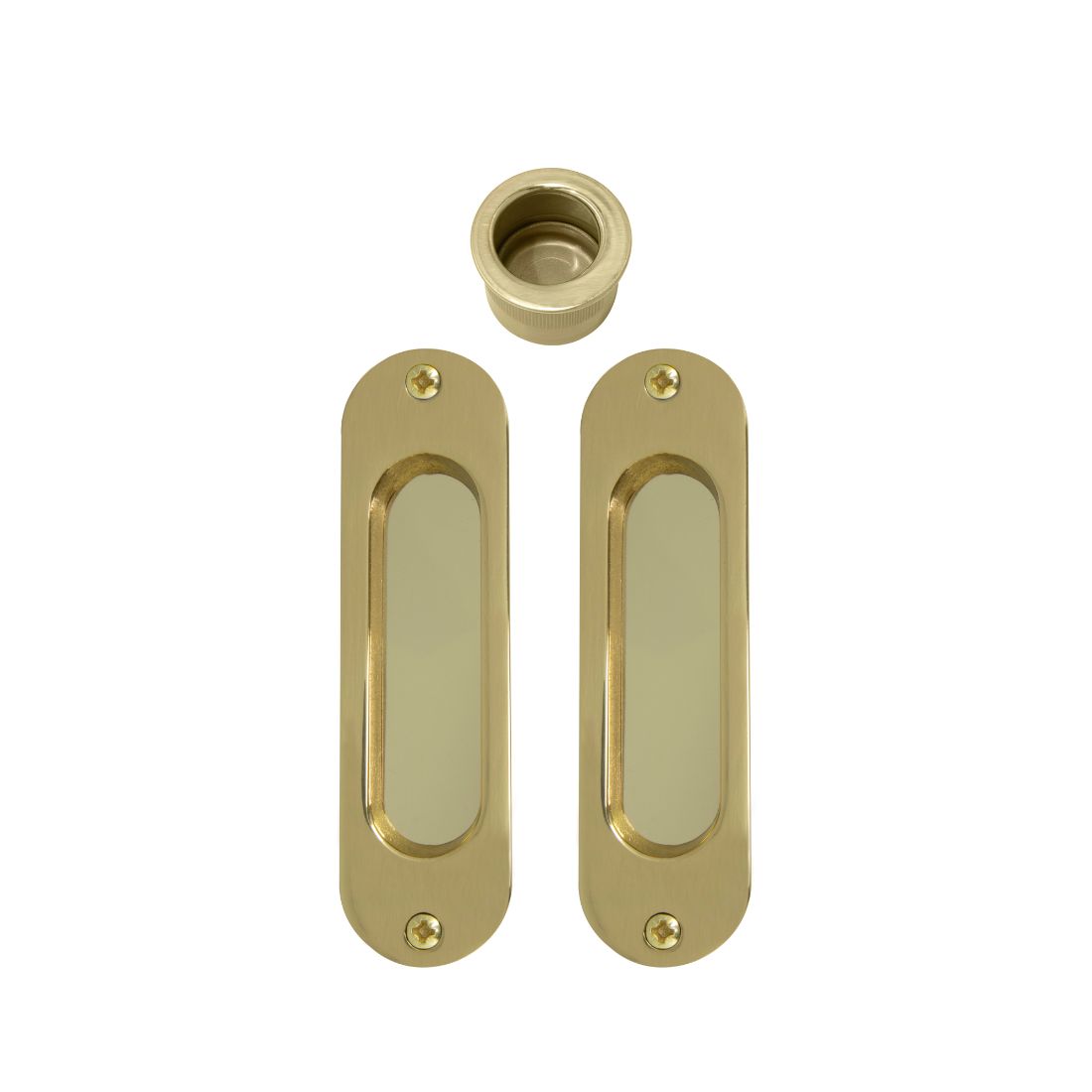 Sliding Door Flush Kit Polished Brass Sliding Door Flush Kit Polished Brass