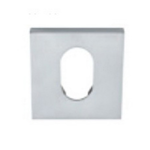 Square Euro Escutcheon 55mm Brushed Nickel Square Euro Escutcheon 55mm Brushed Nickel