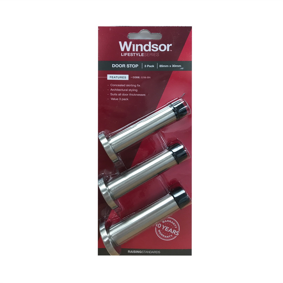 Concealed Skirt Mount Door Stop Brushed Nickel 3 Pack Concealed Skirt Mount Door Stop Brushed Nickel 3 Pack