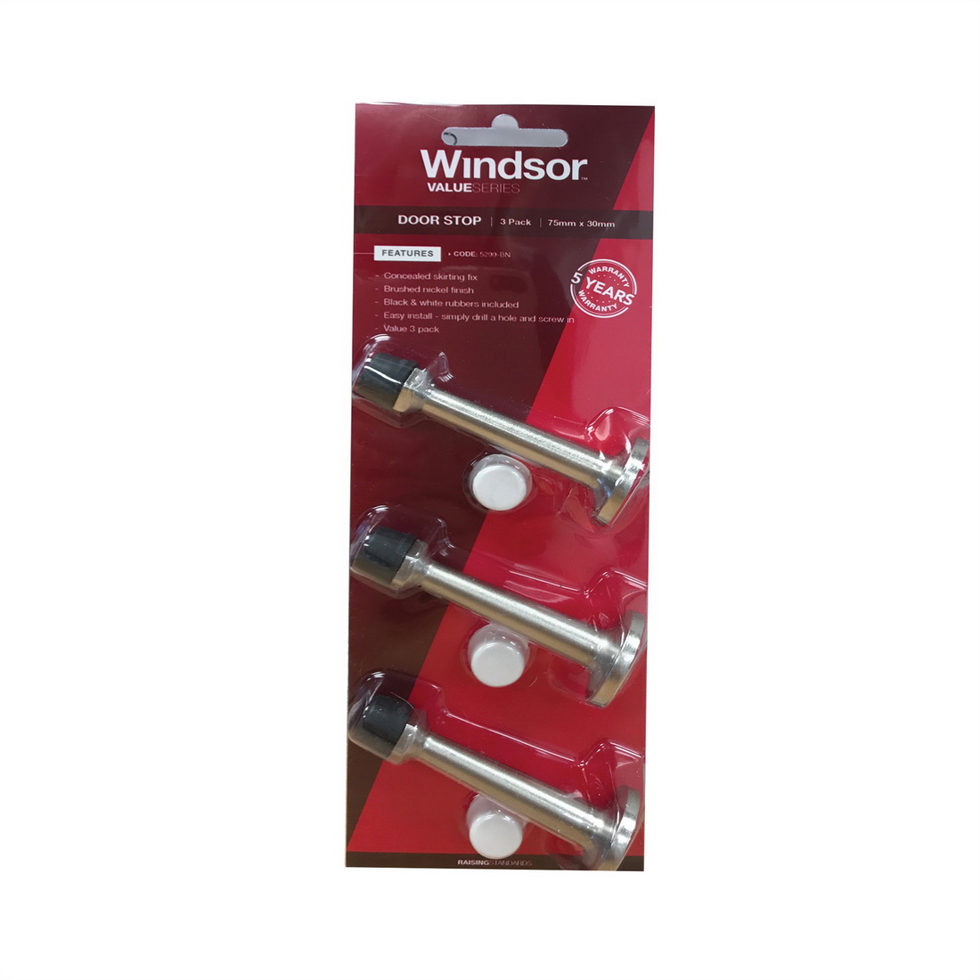 Concealed Skirt Mount Door Stop Brushed Nickel 3 pack Concealed Skirt Mount Door Stop Brushed Nickel 3 pack