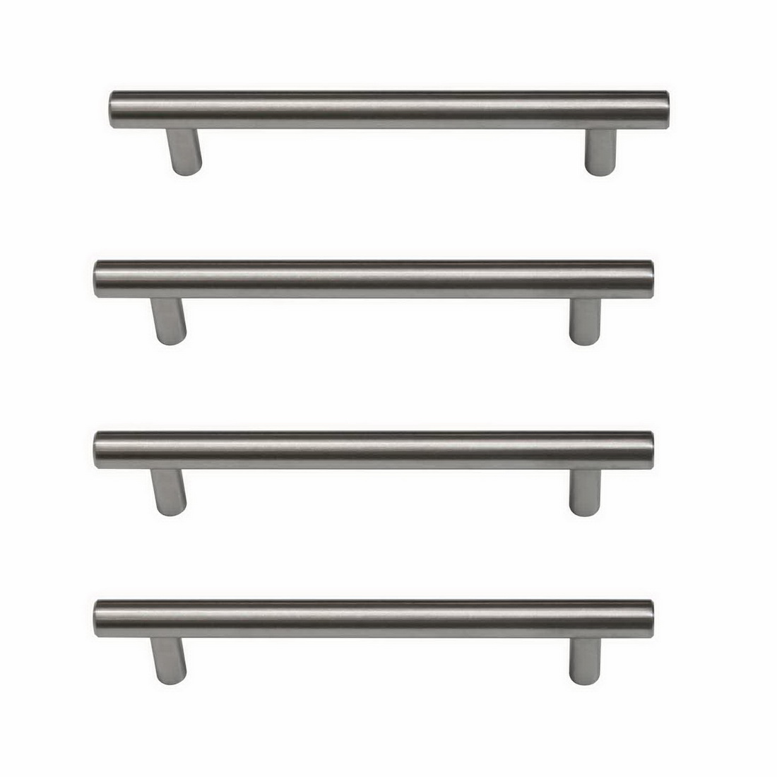 Holland Bar Handle 128mm 4 Pack Stainless Steel Holland Bar Handle 128mm 4 Pack Stainless Steel