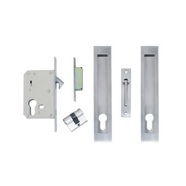 Square Locking Flushpull Kit 200 x 37mm Stainless Steel 1269-SS Square Locking Flushpull Kit 200 x 37mm Stainless Steel 1269-SS