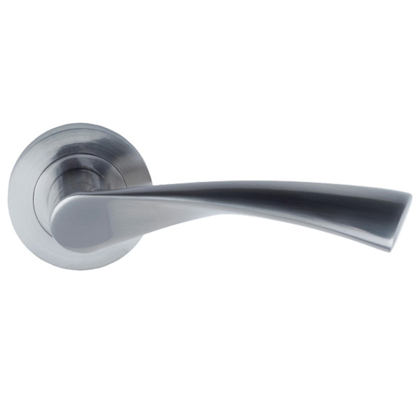 Helix Futura Round Integrated Privacy Set Brushed Nickel Helix Futura Round Integrated Privacy Set Brushed Nickel