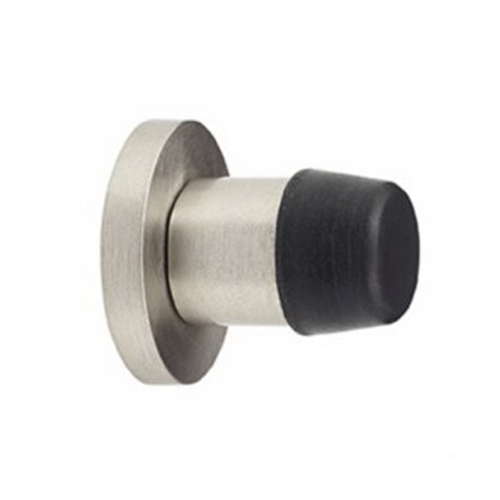 30mm Doorstop Skirting Concealed Fix Brushed Nickel 5341-BN ...