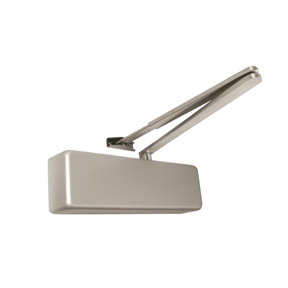 Door Closer 2/3/4 Flat Bar Arm + Cover Brushed Nickel 303-3-1-BN Door Closer 2/3/4 Flat Bar Arm + Cover Brushed Nickel 303-3-1-BN