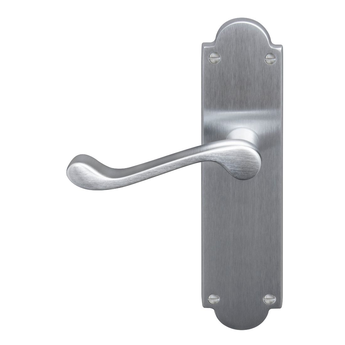 Victorian Lever Latch Satin Chrome Victorian Lever Latch Satin Chrome