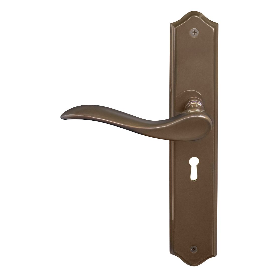 Hermitage Traditional Longplate Standard Keyhole Antique Bronze Hermitage Traditional Longplate Standard Keyhole Antique Bronze