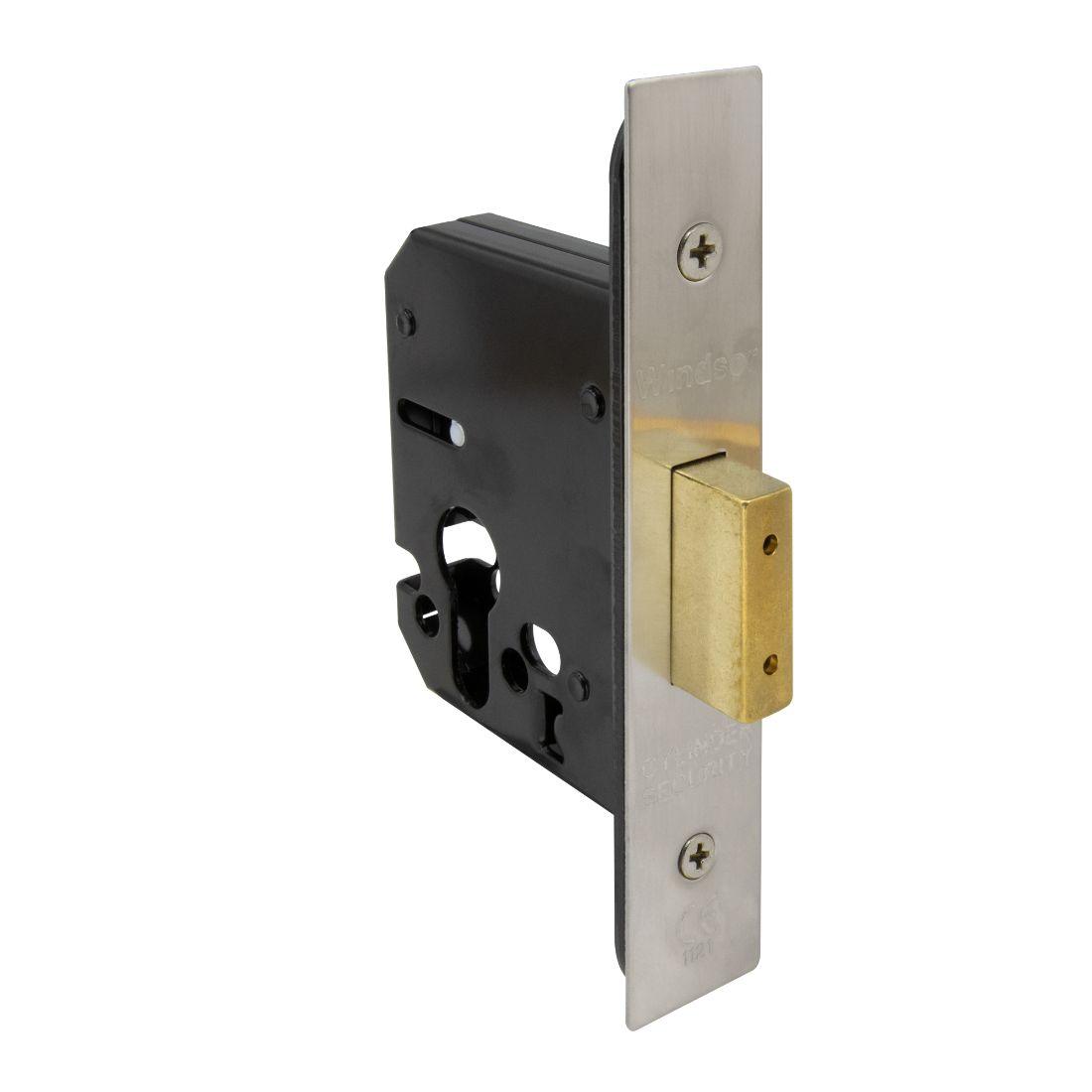 45mm Euro Deadbolt 66mm Case Stainless Steel 1130-SS 45mm Euro Deadbolt 66mm Case Stainless Steel 1130-SS