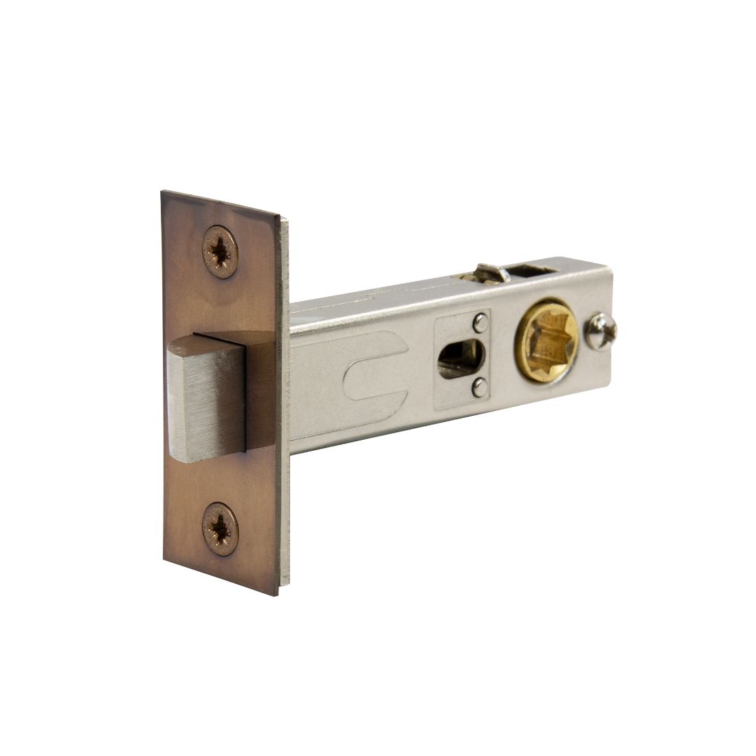 60mm Tubular Latch 84mm Case Powdercoat Bronze 60mm Tubular Latch 84mm Case Powdercoat Bronze