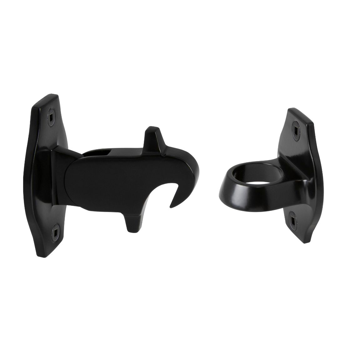 Auto Door Holder Matt Black 5133BLK PlaceMakers NZ