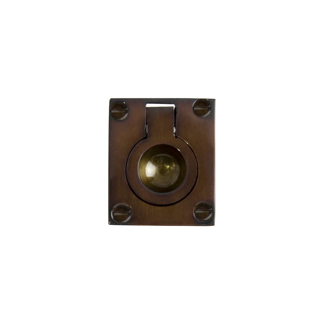Flush Ring 50 x 37mm Antique Bronze 5154-AB Flush Ring 50 x 37mm Antique Bronze 5154-AB