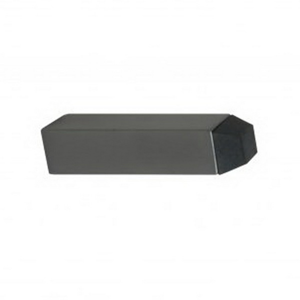 Skirt Mount Square Door Stop Graphite Nickel Skirt Mount Square Door Stop Graphite Nickel