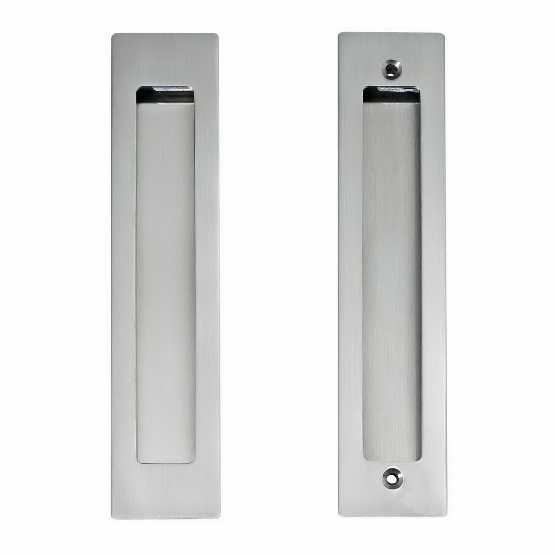190 x 42mm Flushpull 160mm CRS matte Chrome 190 x 42mm Flushpull 160mm CRS matte Chrome