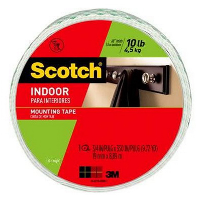 Scotch Indoor Mounting Tape White 70006933264 Scotch Indoor Mounting Tape White 70006933264