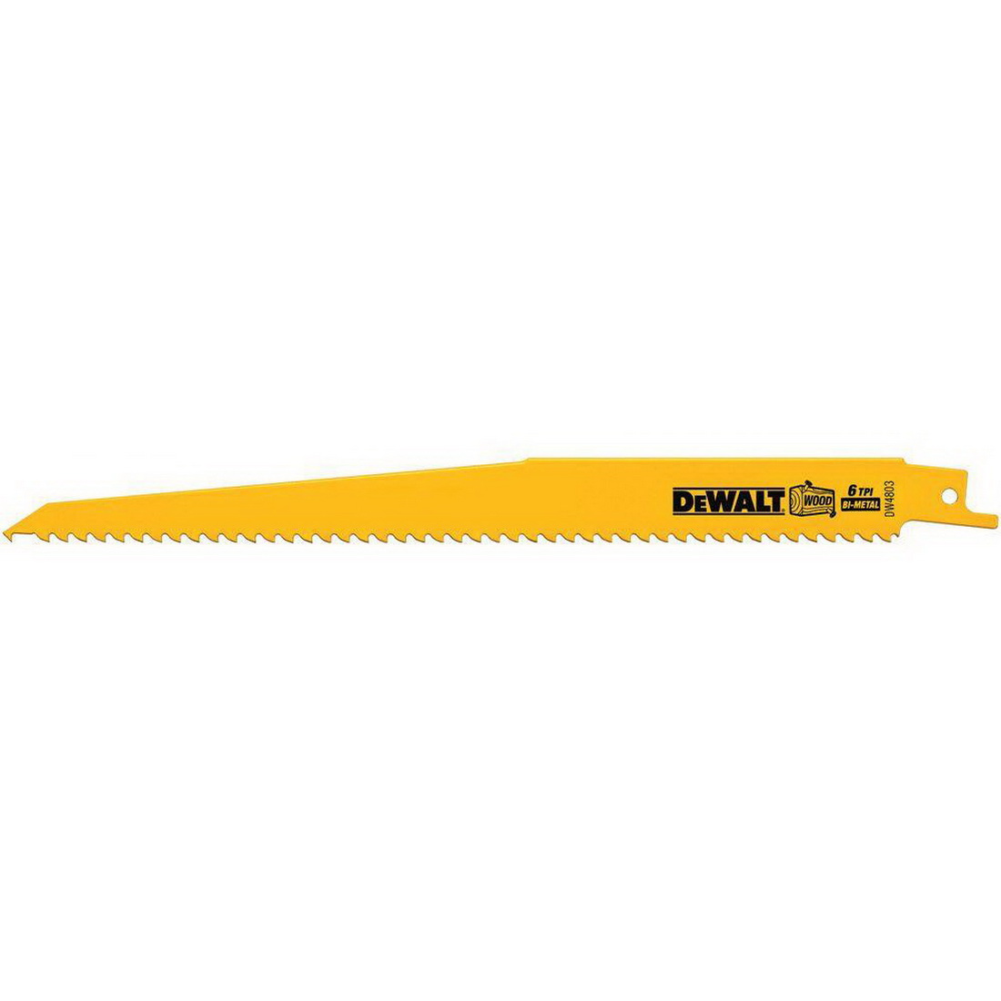 9 x 3/4 Inch 6Tpi Universal Shank Reciprocating Saw Blade Bi-Metal 5 Pack 9 x 3/4 Inch 6Tpi Universal Shank Reciprocating Saw Blade Bi-Metal 5 Pack