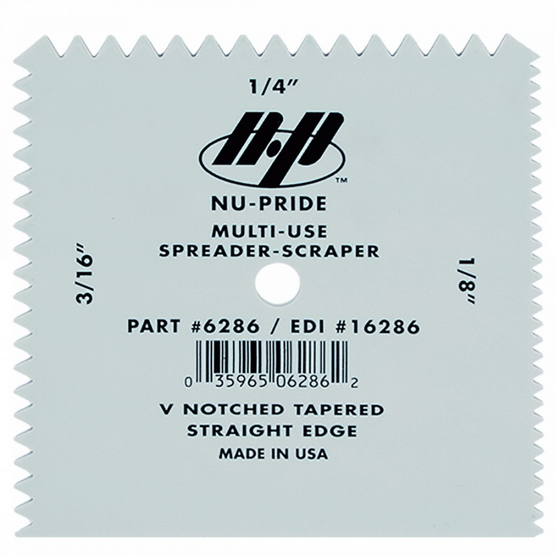 Plastic V-Notched Spreader MT6286 Plastic V-Notched Spreader MT6286