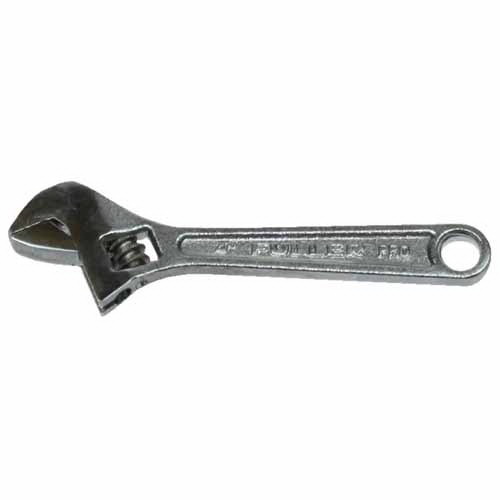 Professional 100mm Adjustable Wrench Chrome Plated 415-0004 Professional 100mm Adjustable Wrench Chrome Plated 415-0004