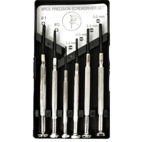 6-Piece Jewellers Screwdriver Set 6-Piece Jewellers Screwdriver Set