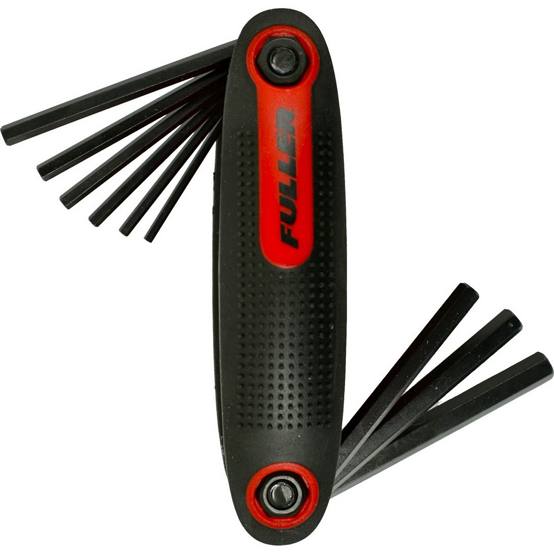 6.5mm 9-Piece SAE Folding Hex Key Set Chrome Vanadium Rust Resistant 6.5mm 9-Piece SAE Folding Hex Key Set Chrome Vanadium Rust Resistant