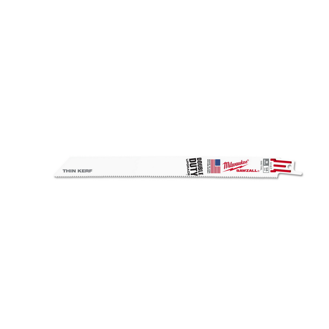 SAWZALL Thin Kerf Metal Blade 230mm 14 TPI 5 Pack SAWZALL Thin Kerf Metal Blade 230mm 14 TPI 5 Pack