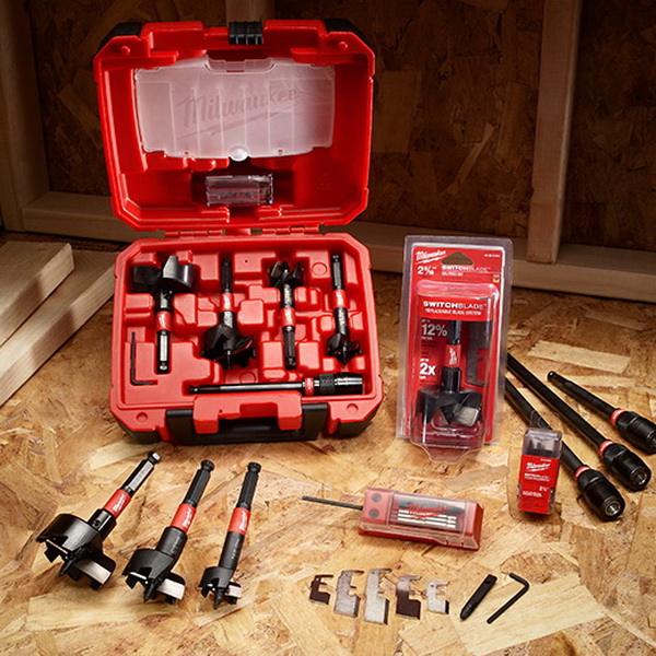 SwitchBlade Self Feed Bit Kit 5 Piece Holesaw Kits Drill Bits