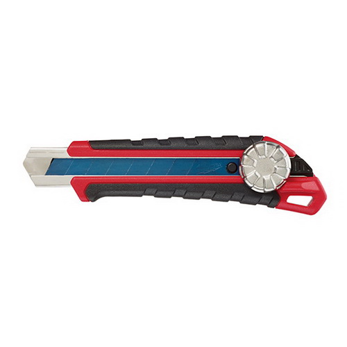 Snap-Off Knife with Metal Lock and Precision Cut Blade 18mm Snap-Off Knife with Metal Lock and Precision Cut Blade 18mm