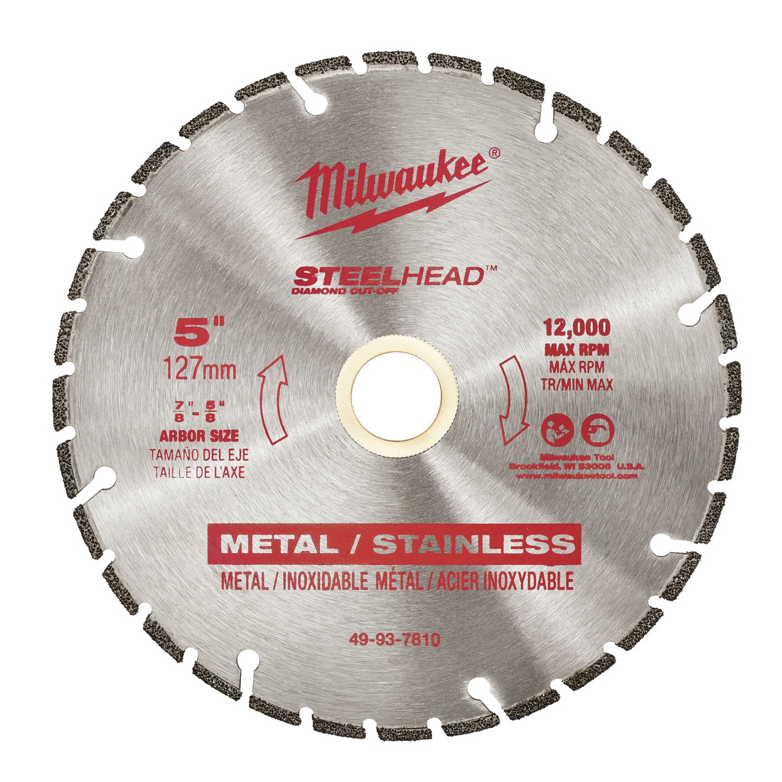SteelHead Diamond Cut-Off Blade 125mm SteelHead Diamond Cut-Off Blade 125mm