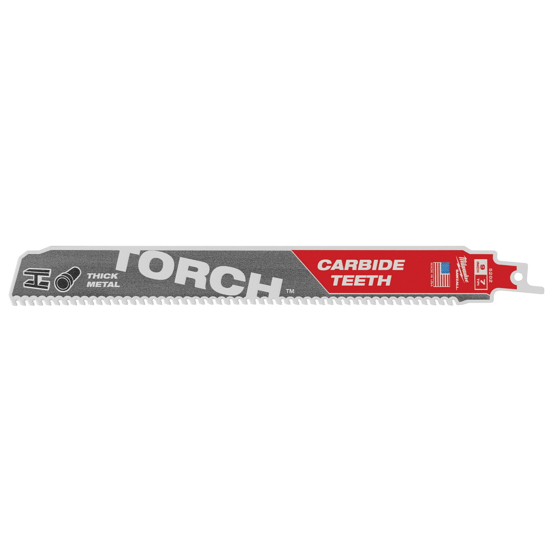 Sawzall THE TORCH Carbide Teeth Blade 230mm 1 Pk 48005202 Sawzall THE TORCH Carbide Teeth Blade 230mm 1 Pk 48005202