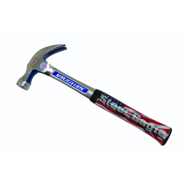 Steel Eagle Curved Claw Hammer 20oz Solid Steel VR20 Steel Eagle Curved Claw Hammer 20oz Solid Steel VR20