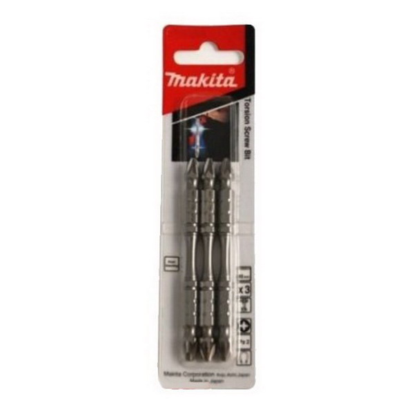 Elite Torsion double-ended screwdriver bits - Phillips head PH2 85mm Blister 3 Pk B-12326 Elite Torsion double-ended screwdriver bits - Phillips head PH2 85mm Blister 3 Pk B-12326
