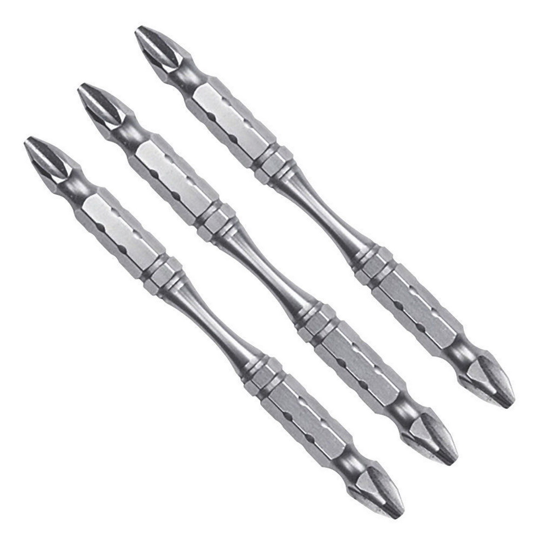 Elite Torsion double-ended screwdriver bits - Phillips head PH2 65mm Blister 3 Pk B-20703 Elite Torsion double-ended screwdriver bits - Phillips head PH2 65mm Blister 3 Pk B-20703