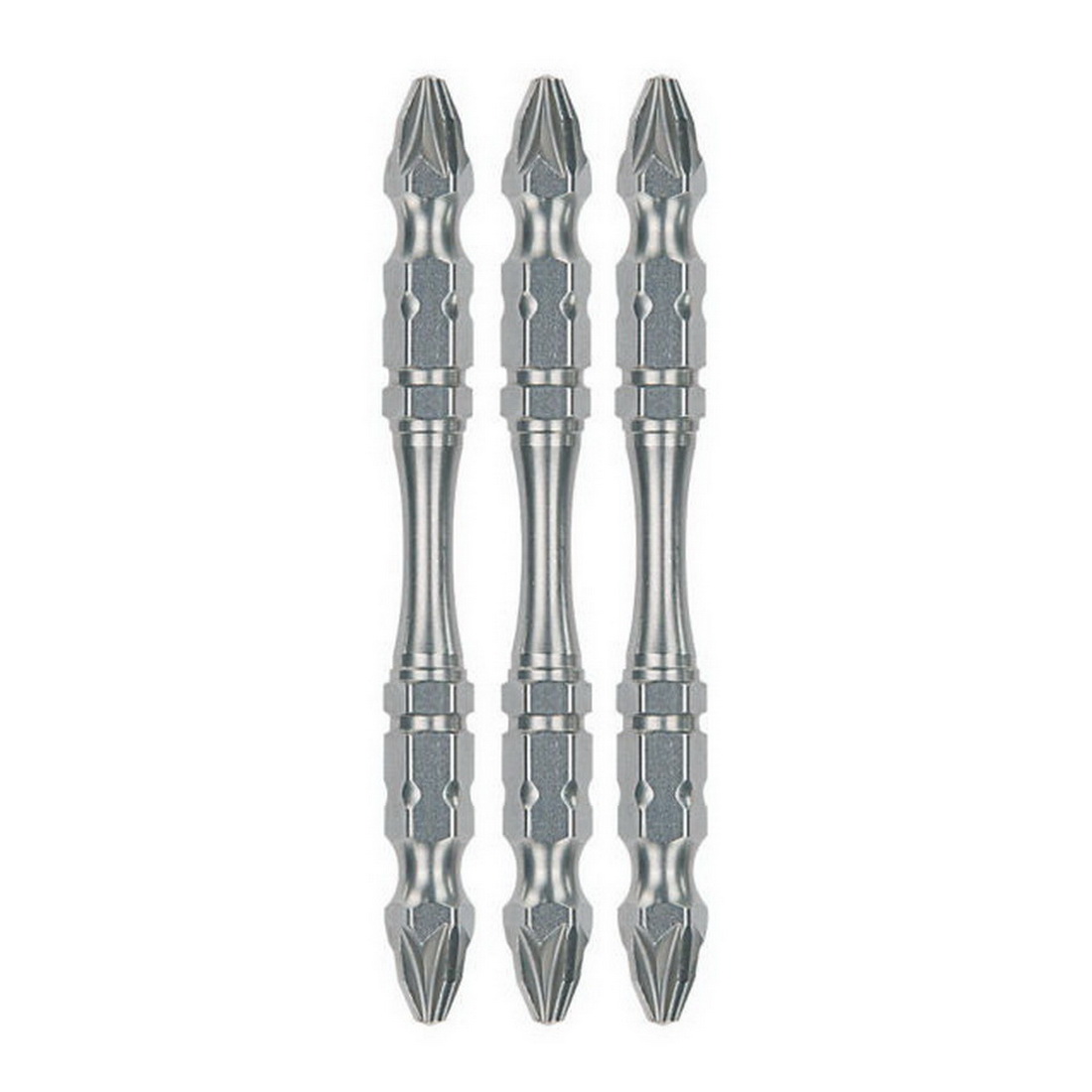 Elite Torsion double-ended screwdriver bits PZ2 65mm Blister 3 Pk B-20719 Elite Torsion double-ended screwdriver bits PZ2 65mm Blister 3 Pk B-20719