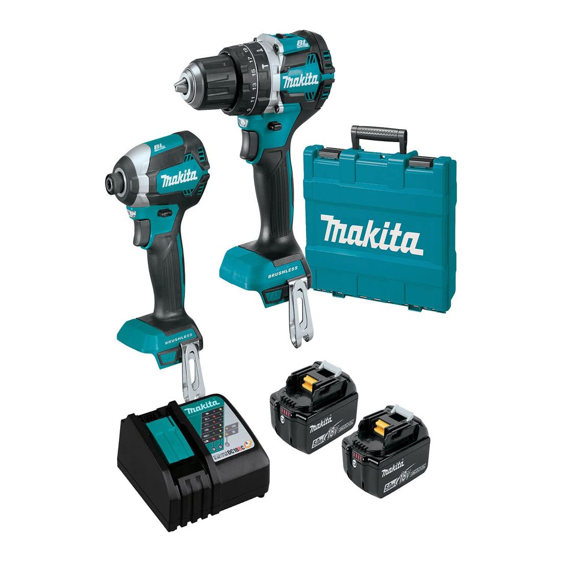 18V LXT 2-Piece Hammer Drill Driver / Impact Driver Kit DLX2180TX 18V LXT 2-Piece Hammer Drill Driver / Impact Driver Kit DLX2180TX