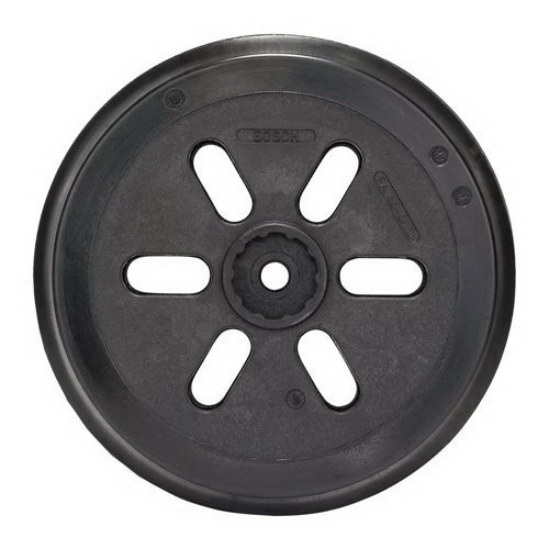 150mm Medium-Hard Sanding Pad Rubber Backing Black For Orbital Sander 150mm Medium-Hard Sanding Pad Rubber Backing Black For Orbital Sander
