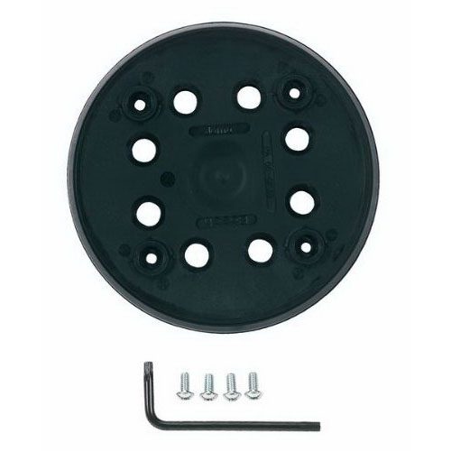 125mm Medium-Hard 8-Hole Orbital Sander Rubber Backing Pad Black 125mm Medium-Hard 8-Hole Orbital Sander Rubber Backing Pad Black