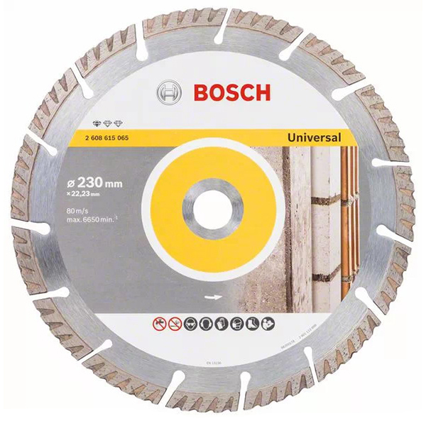 230 x 22.23mm Standard Segmented Diamond Cutting Disc 230 x 22.23mm Standard Segmented Diamond Cutting Disc