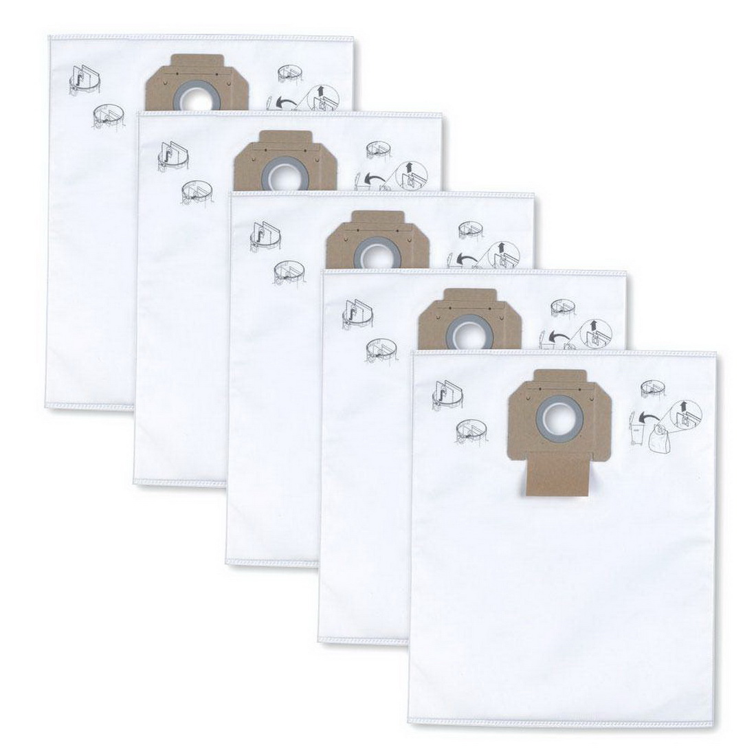 Fleece Vacuum Filter Bag 30L 5 pack Fleece Vacuum Filter Bag 30L 5 pack