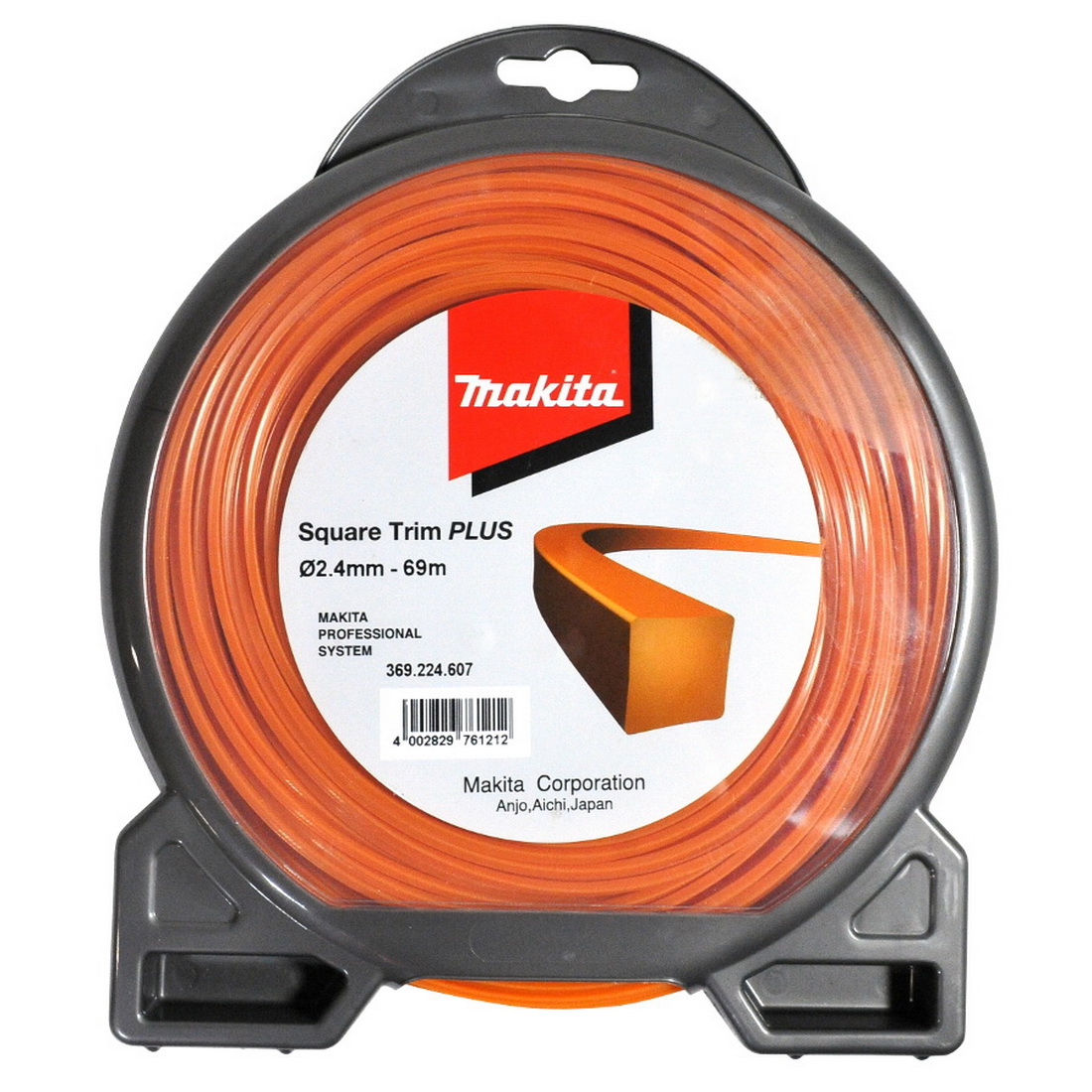 2.4mm x 69m Nylon Square Plus Trimmer Line 2.4mm x 69m Nylon Square Plus Trimmer Line