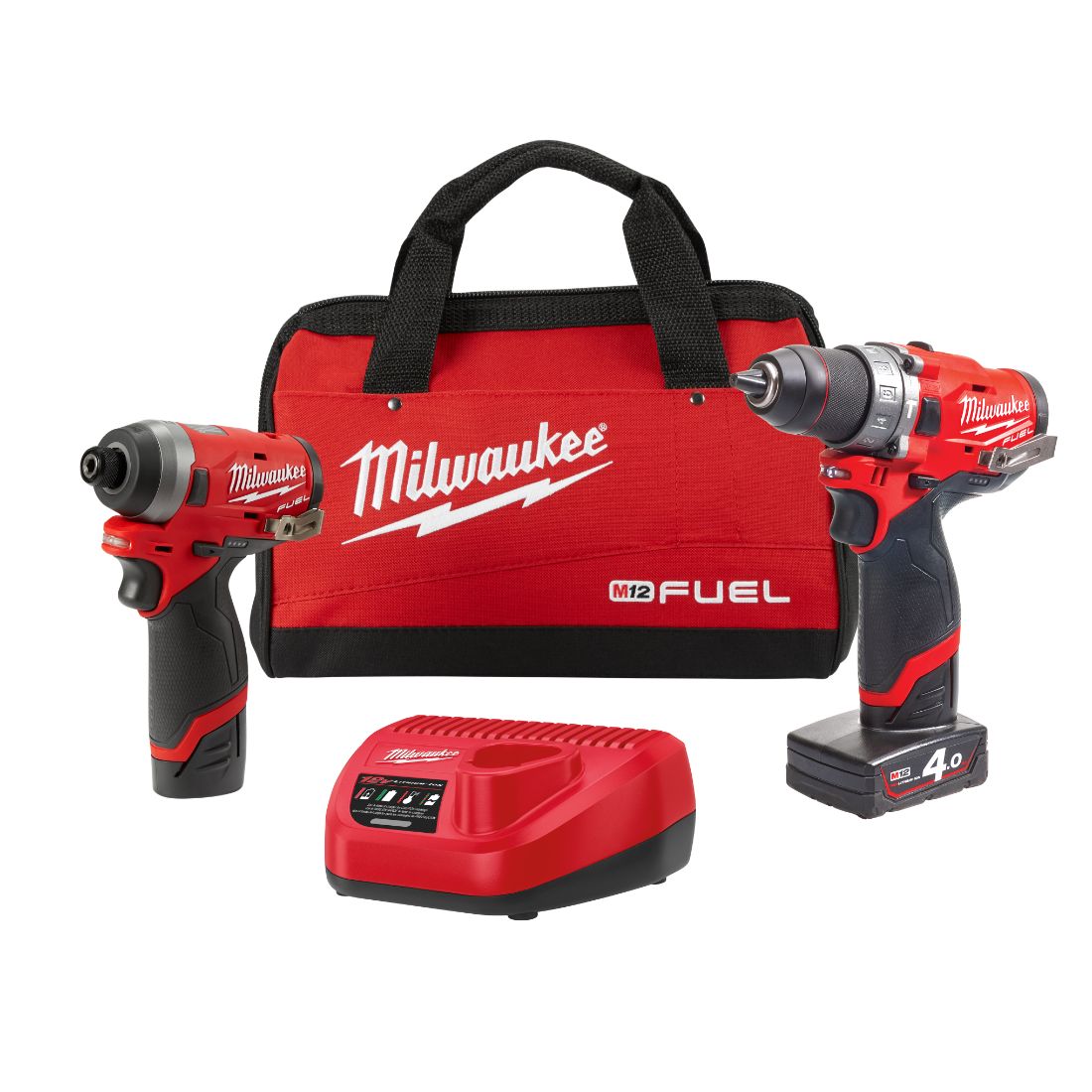 M12 FUEL Power Pack 2A 2 Piece Kits 34 Piece Drills Power Tools