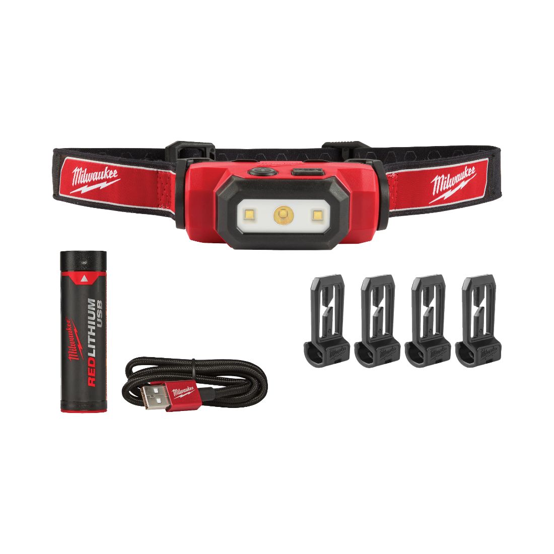 USB Rechargeable Hard Hat Headlamp Kit L4HL-201 USB Rechargeable Hard Hat Headlamp Kit L4HL-201