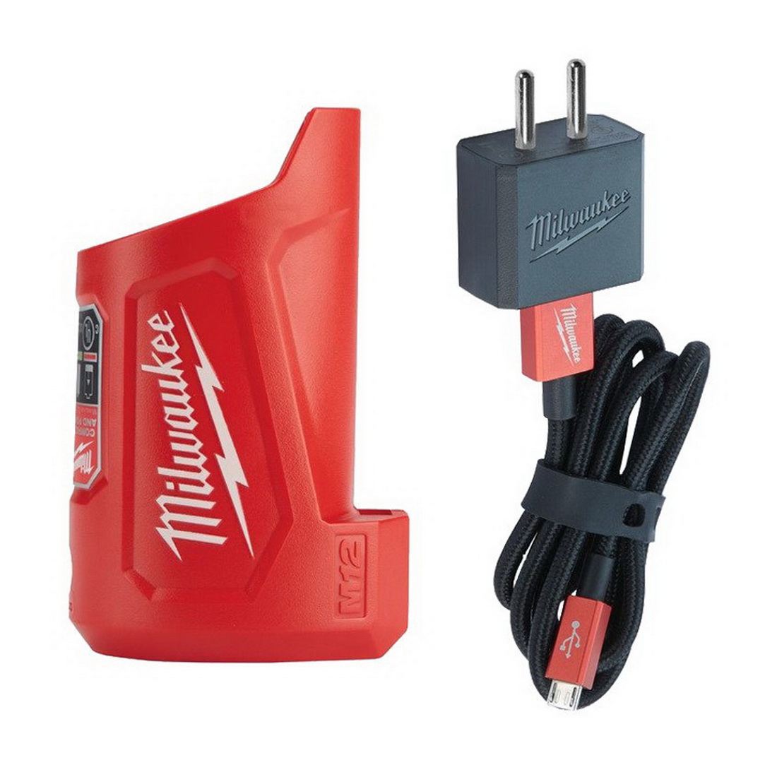 M12 Compact Travel Charger and Power Source Skin M12TC-0 M12 Compact Travel Charger and Power Source Skin M12TC-0
