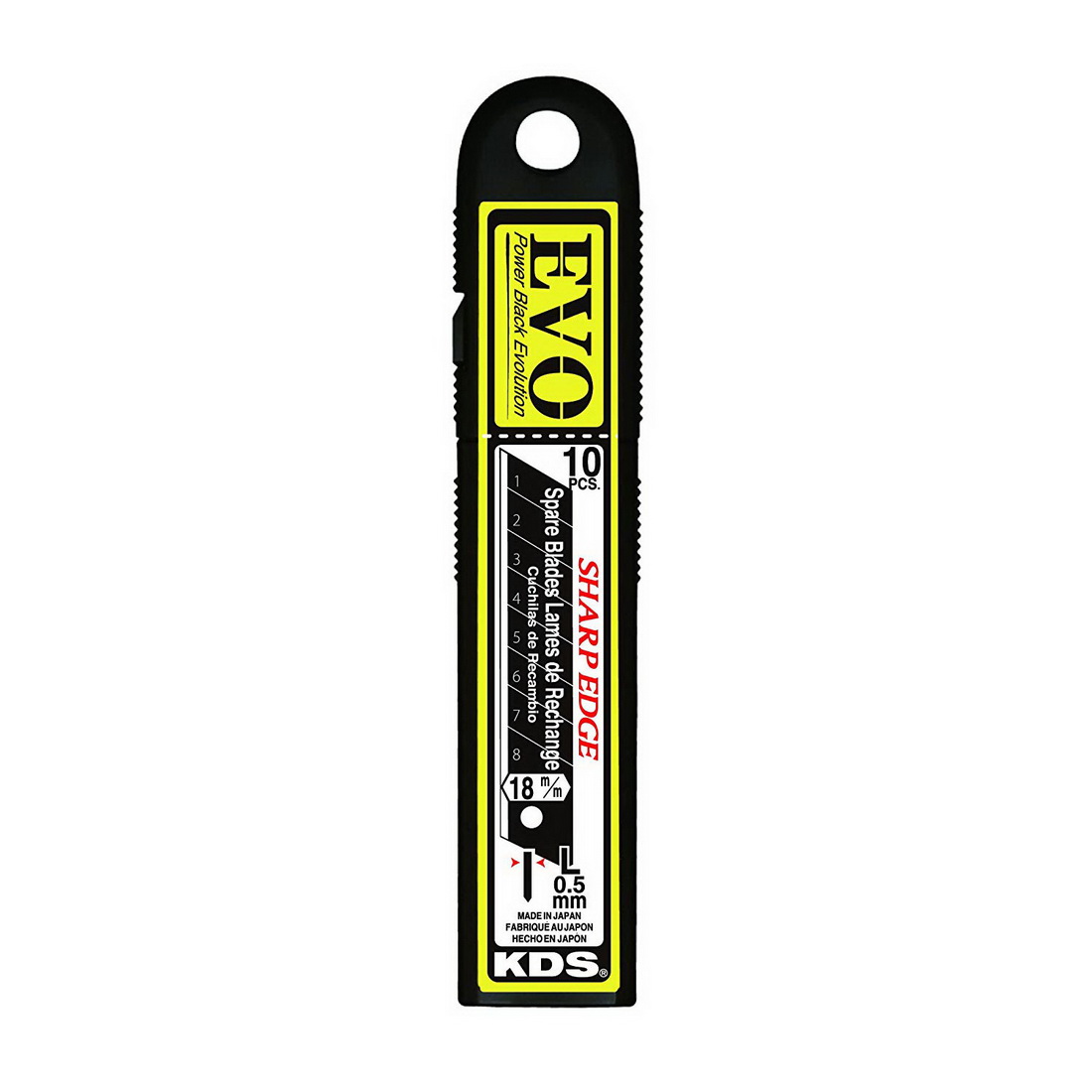 Knife Blade EVO Power Black Blades 18mm 10 pack Knife Blade EVO Power Black Blades 18mm 10 pack