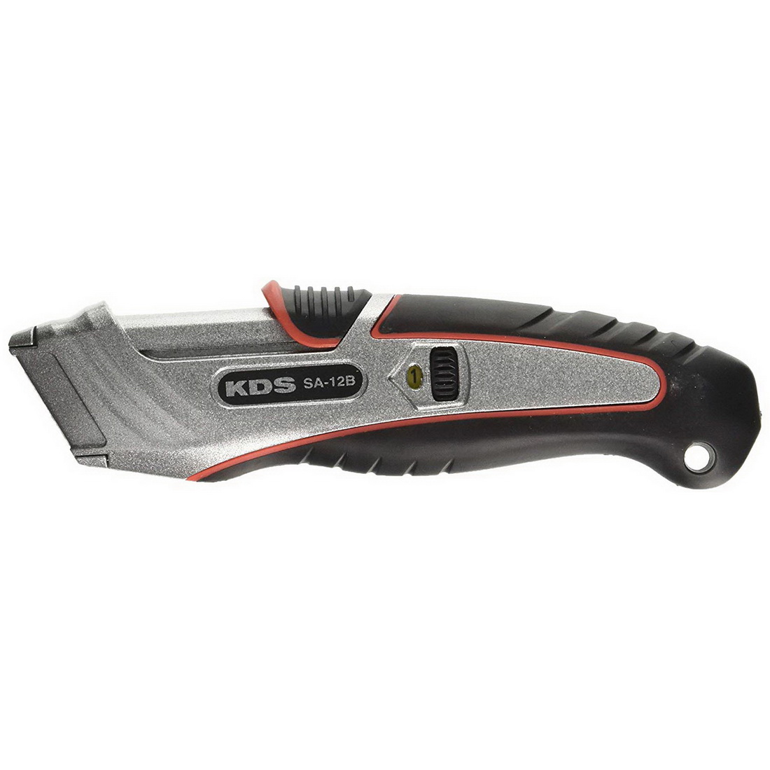 EVO Auto Self-Retracting Safety Knife Die Cast Aluminum Black SA-12B EVO Auto Self-Retracting Safety Knife Die Cast Aluminum Black SA-12B
