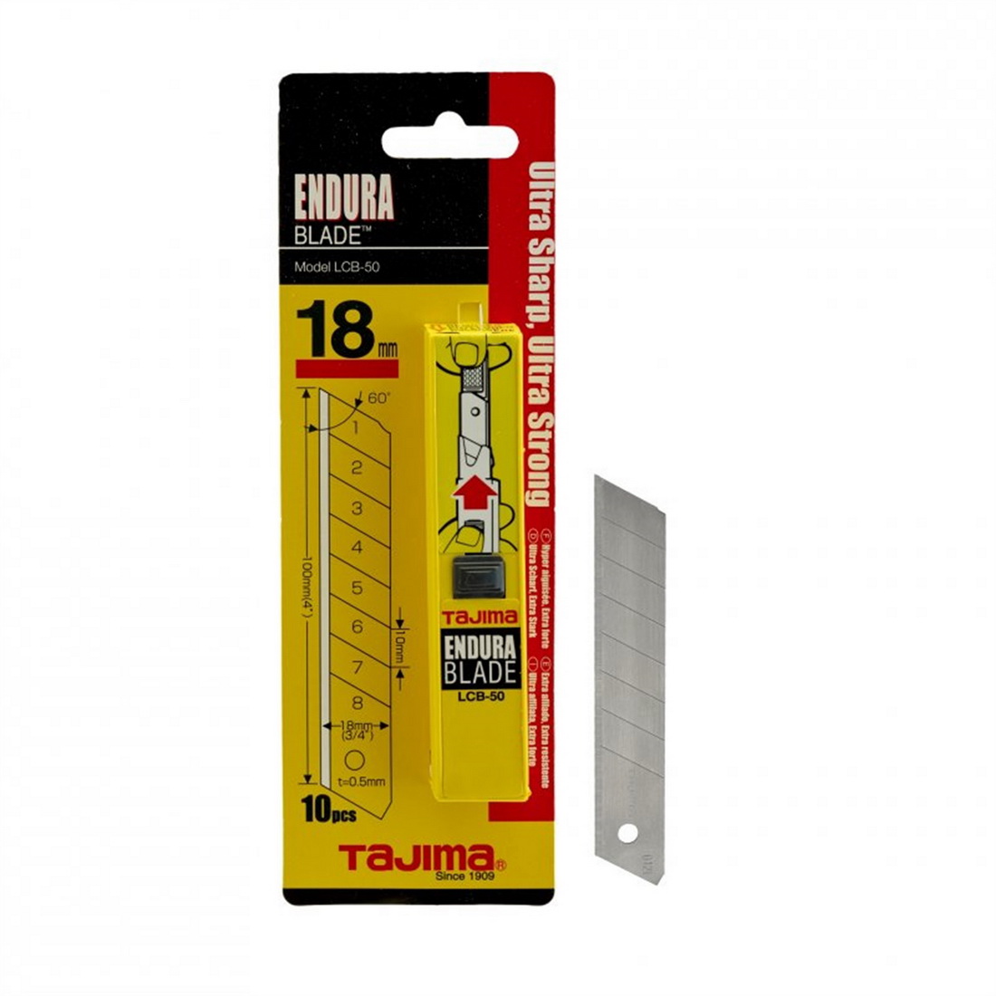 Endura Cutter Knife Blade For LC500/501/510 10 Pack Endura Cutter Knife Blade For LC500/501/510 10 Pack