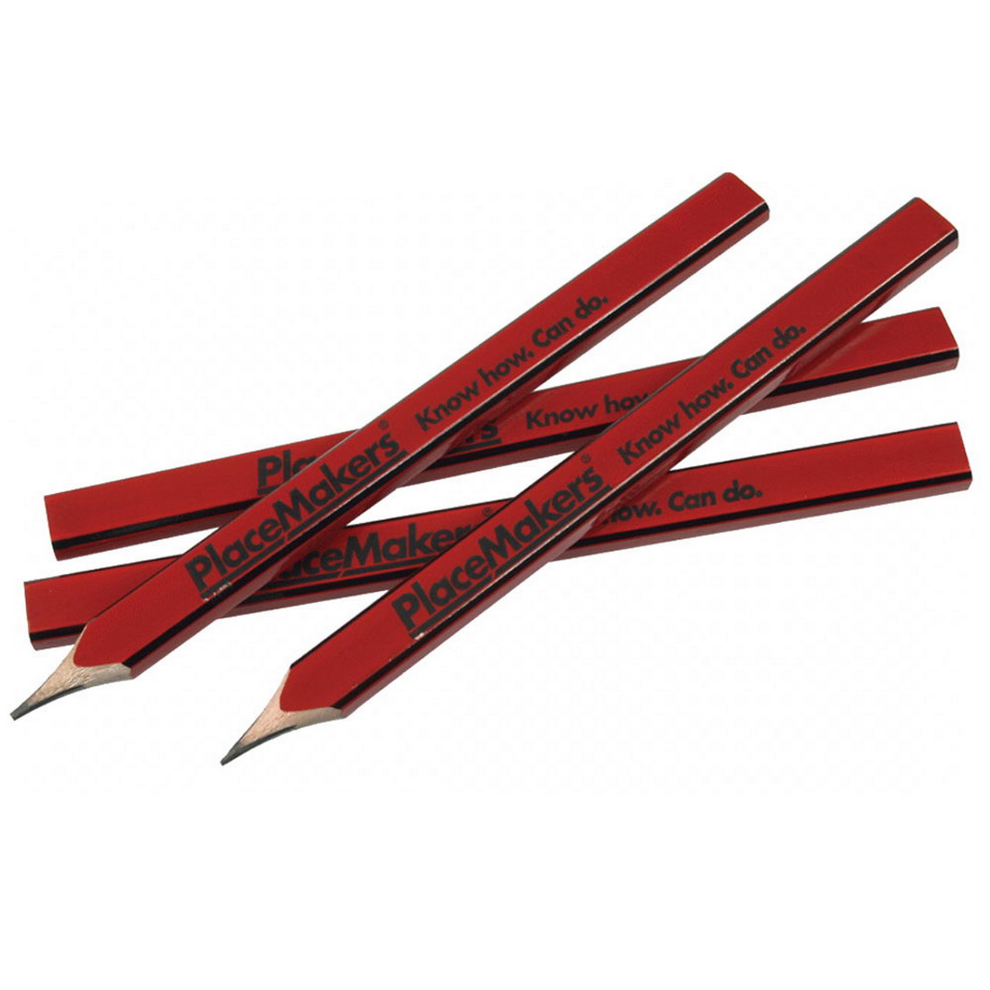 Blackedge Medium Carpenters Pencil Wood Red BPPM-M Blackedge Medium Carpenters Pencil Wood Red BPPM-M