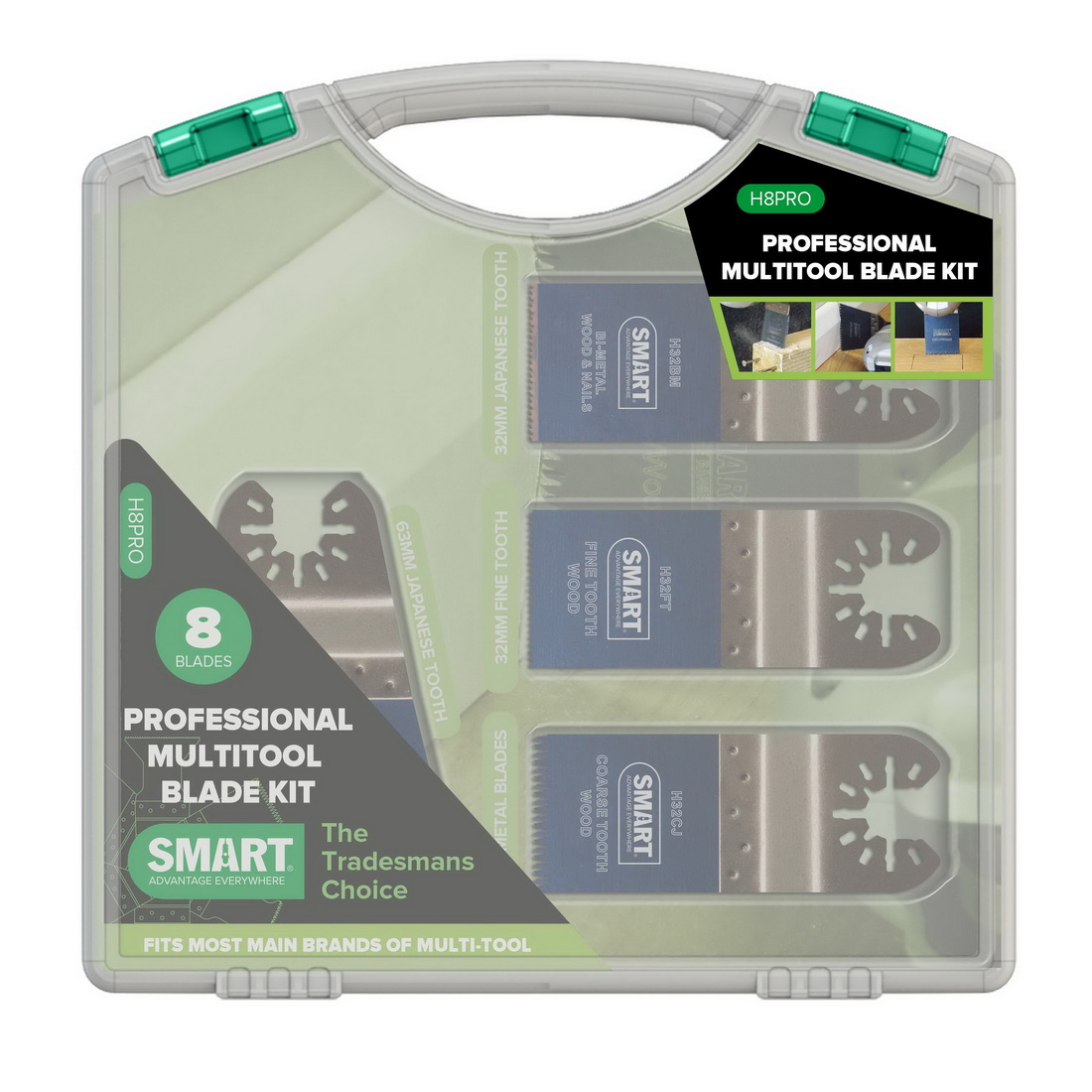 Home Range 8-Piece Multi Tool Blade Set Home Range 8-Piece Multi Tool Blade Set