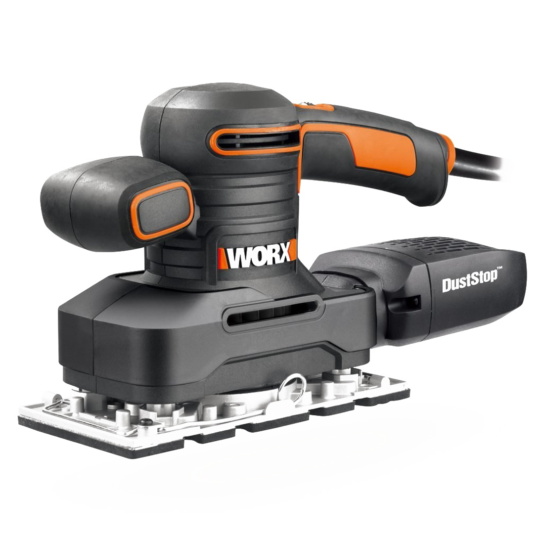 DustStop 1/3 Sheet Sander 90 x 187mm 250W 12000/min WX641 DustStop 1/3 Sheet Sander 90 x 187mm 250W 12000/min WX641
