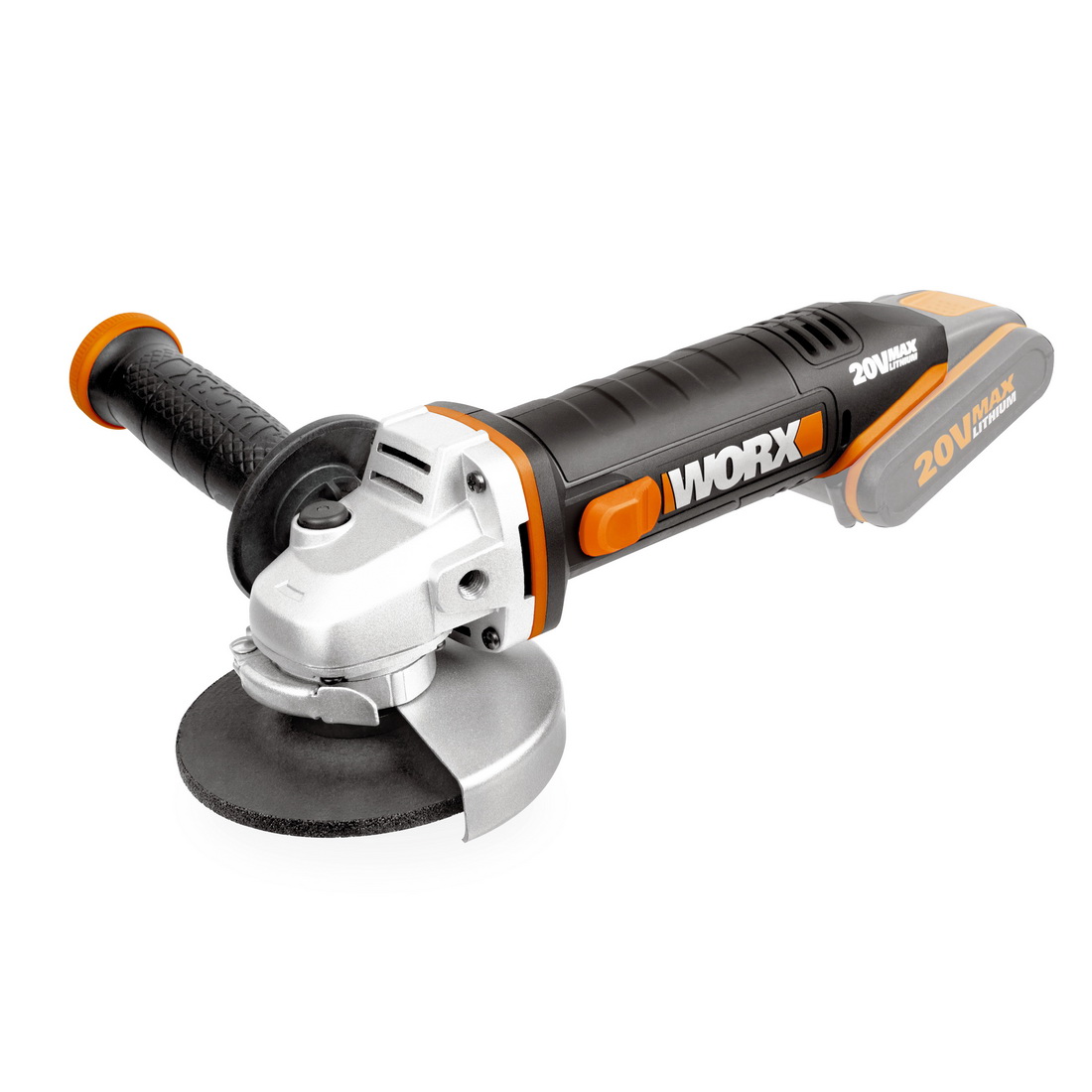 Li-Ion Angle Grinder Skin Tool Only 20V 115mm 8600/Min WX800.9 Li-Ion Angle Grinder Skin Tool Only 20V 115mm 8600/Min WX800.9