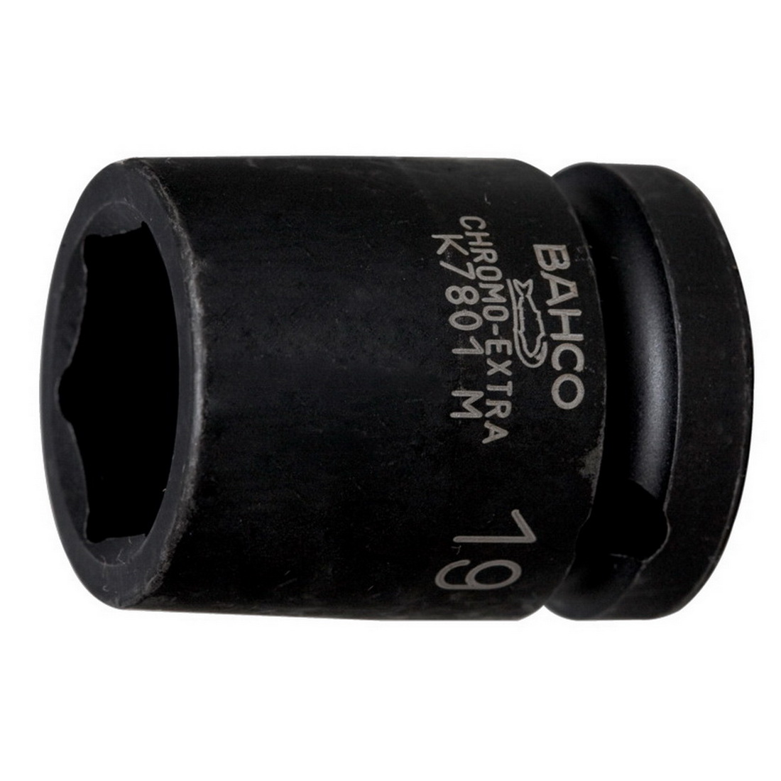 Hexagon Power Socket 1/2in Drive 24mm HEX Alloy Steel Black Finish K7801M-24 Hexagon Power Socket 1/2in Drive 24mm HEX Alloy Steel Black Finish K7801M-24